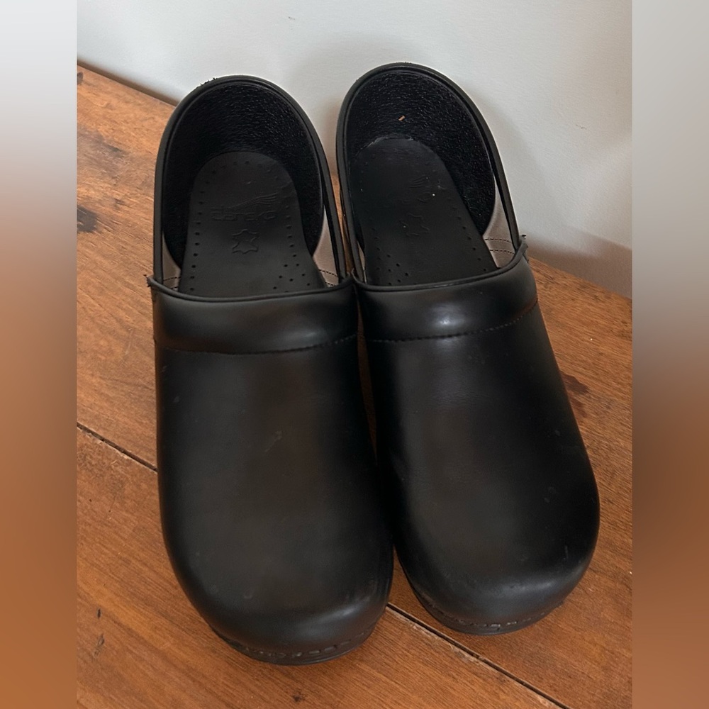 Black Dansko Professjonal Unisex Clog Size 40